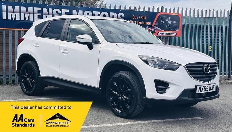 Second-hand Mazda CX-5 Inclusive 175 CP (128 kW) 2015 Alb SUV