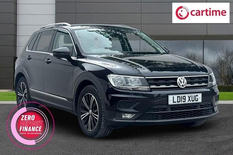 Black Used 2019 VW Tiguan SE SUV | £18,999 (Good price) - Image 1/4