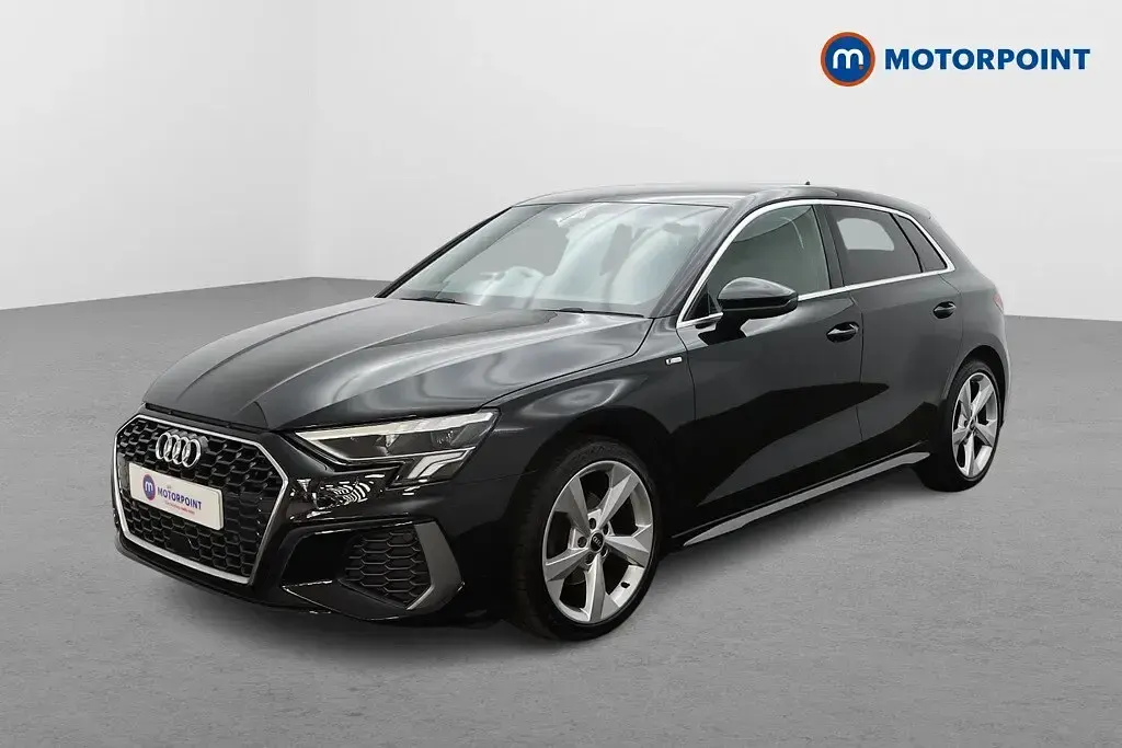 Used Audi A3 S-Line 2023 Black Sedan