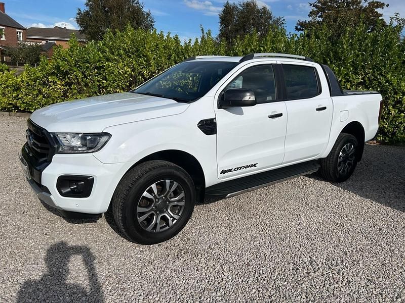 White Used 2022 Ford Ranger Wildtrack Pickup | £16,995 (Super price) - Image 1/4