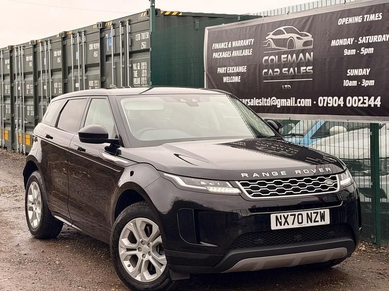 Begagnad Land Rover Range Rover evoque S 150 HK (110 kW) 2020 Svart SUV