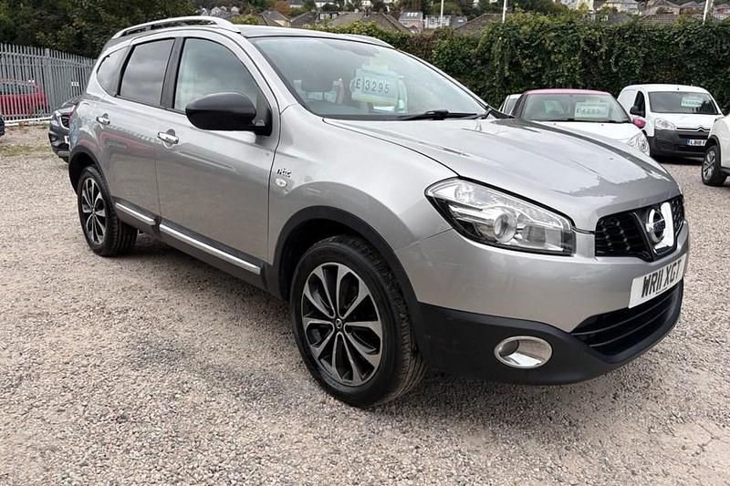 Silver Used 2011 Nissan Qashqai +2 N-TEC SUV | £3,295 (Fair price) - Image 1/1