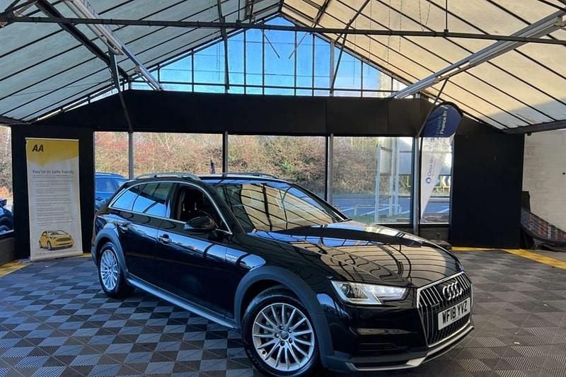 Black Used 2018 Audi A4 Allroad Comfort Estate | £13,795 (Fair price) - Image 1/1