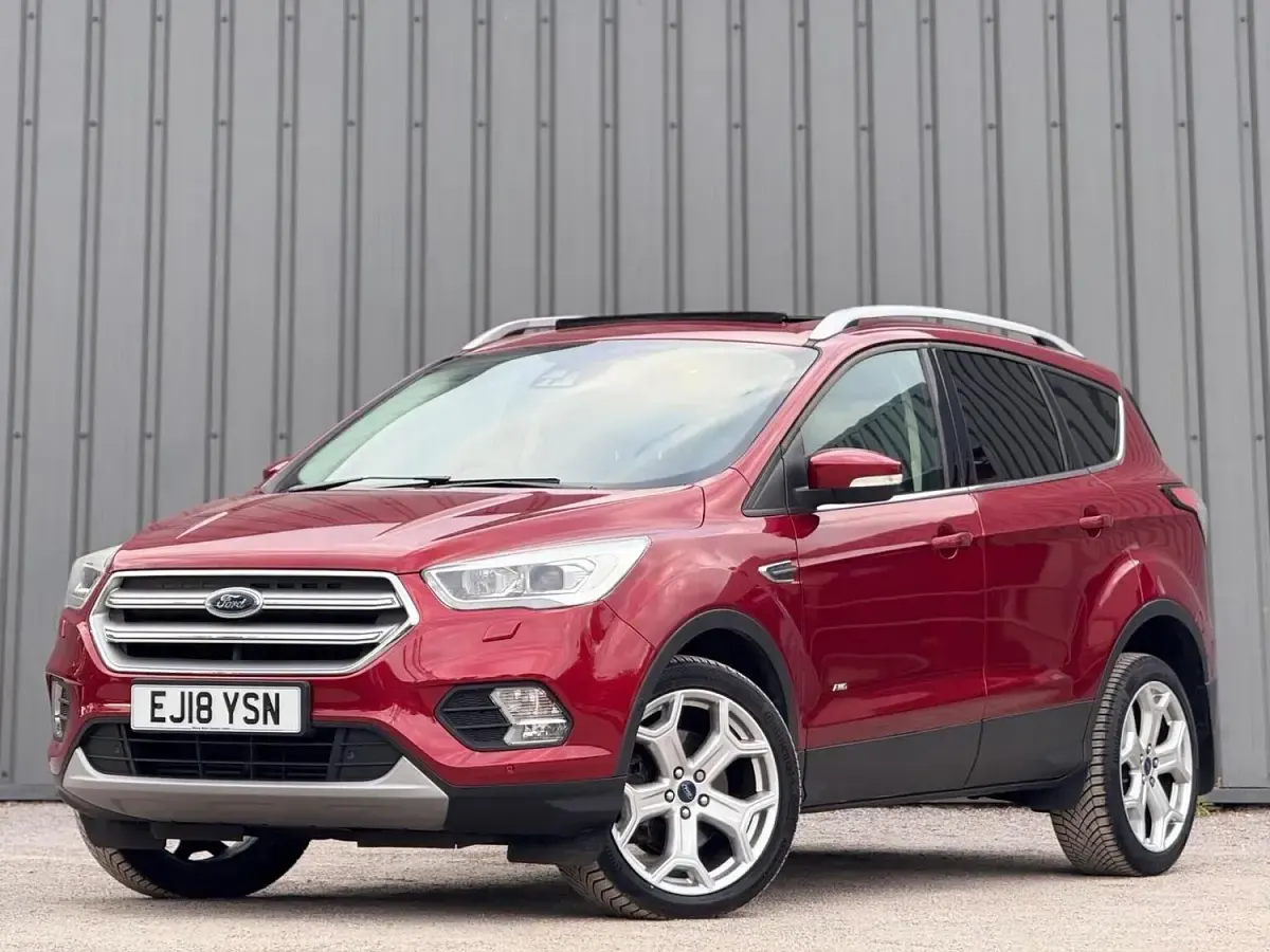Used Ford Kuga Titanium X 180 HP (132 kW) 2018 Red SUV