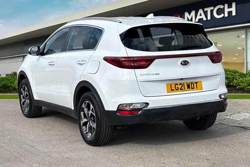Used Kia Sportage 130 HP (95 kW) 2021 White SUV