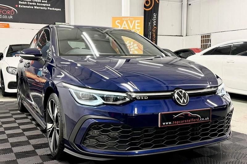 Used VW Golf VIII GTD 2023 Blue Hatchback