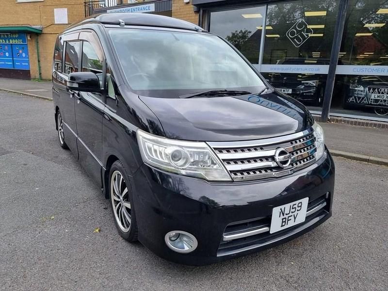 Black Used 2009 Nissan Serena MPV | £8,500 (Fair price) - Image 1/4