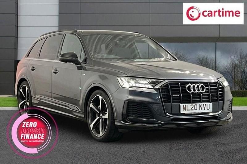 Used Audi Q7 Black Edition 340 HP (250 kW) 2020 Grey SUV