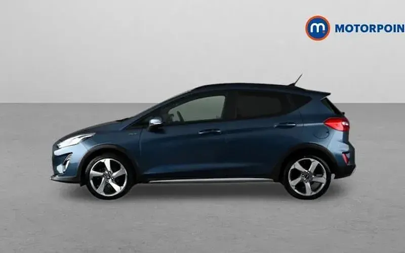 Used Ford Fiesta Active 125 HP (91 kW) 2021 Blue Hatchback