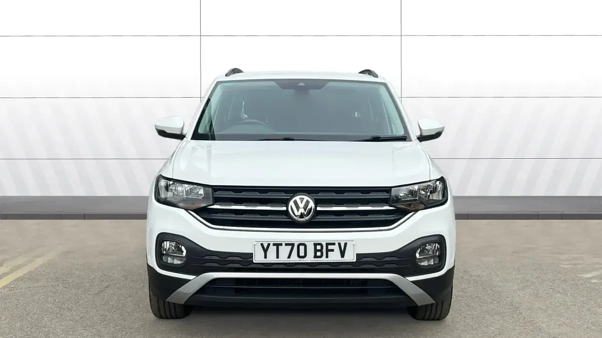 Used VW T-Cross SE 115 HP (84 kW) 2020 White SUV