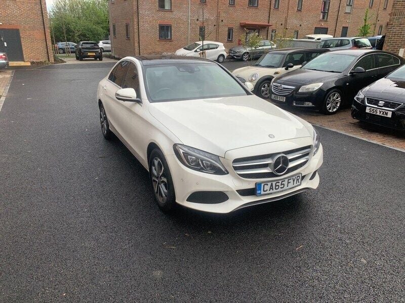 White Used 2016 Mercedes C350e Premium Plus Sedan | £7,990 (Fair price) - Image 1/4