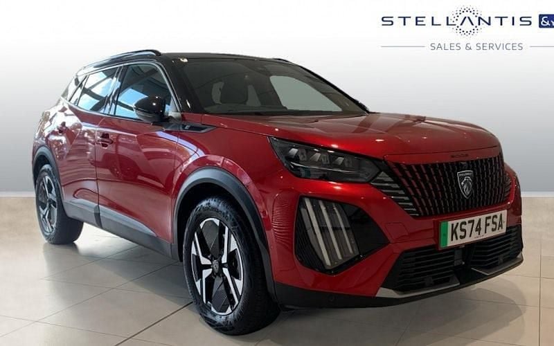 Red Used 2024 Peugeot e-2008 GTi SUV | £19,725 (Fair price) - Image 1/4