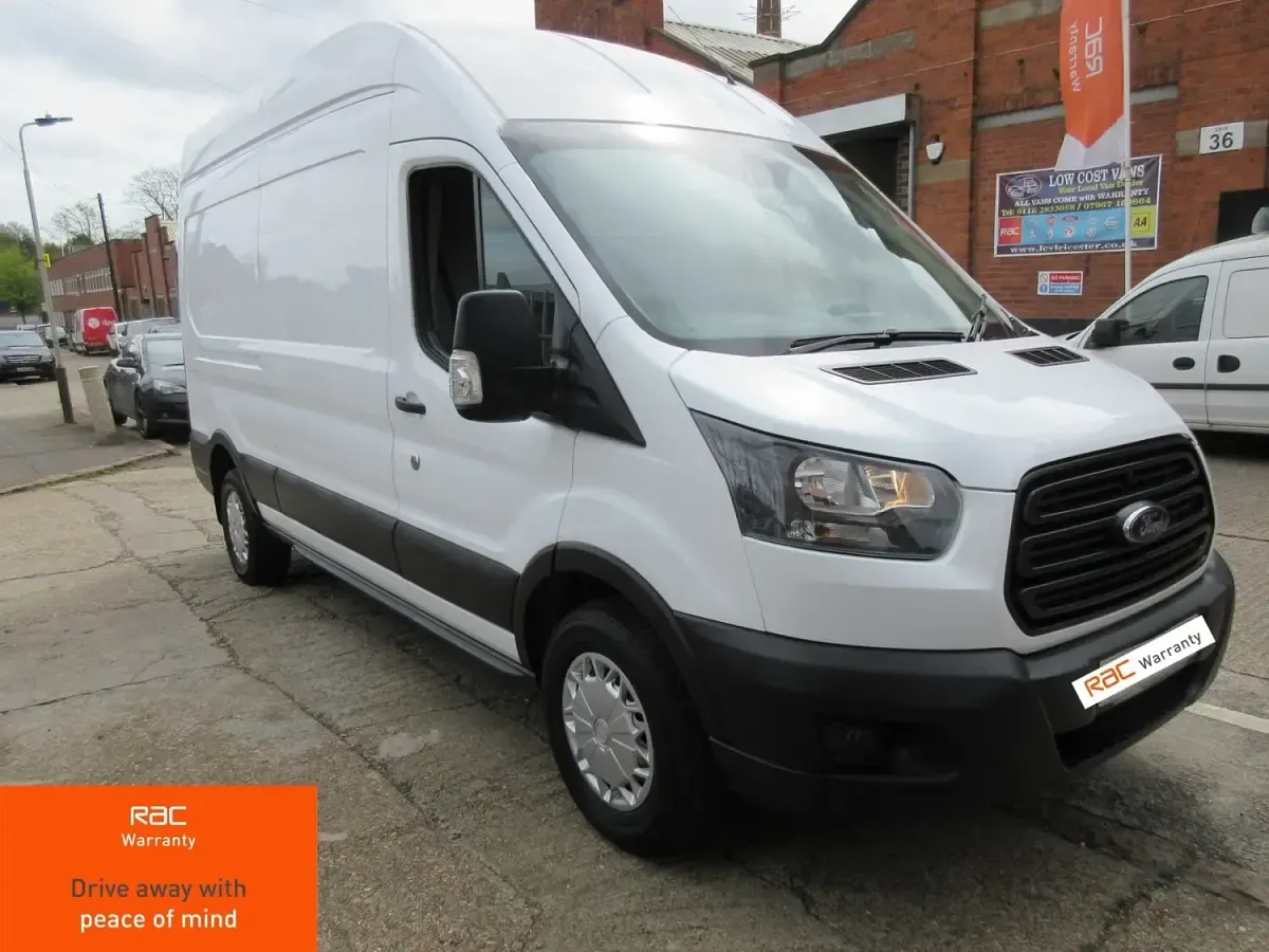 Used Ford Transit 130 HP (95 kW) 2017 White Van