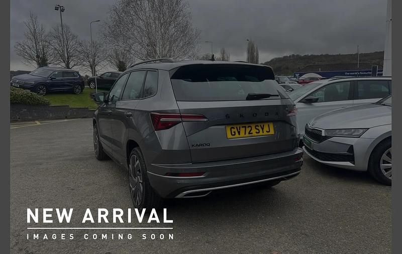 Used Skoda Karoq SportLine 187 HP (137 kW) 2023 Graphite grey metallic SUV