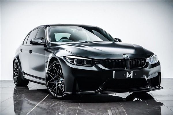 Black Used 2017 BMW M3 Competition Edition Sedan | £36,995 (Fair price) - Image 1/4