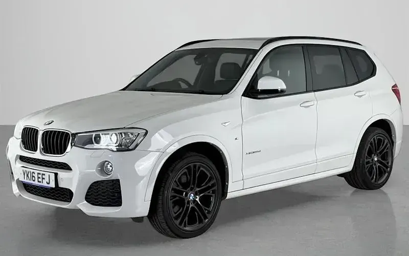 Used BMW X3 M Sport 190 HP (139 kW) 2016 White SUV