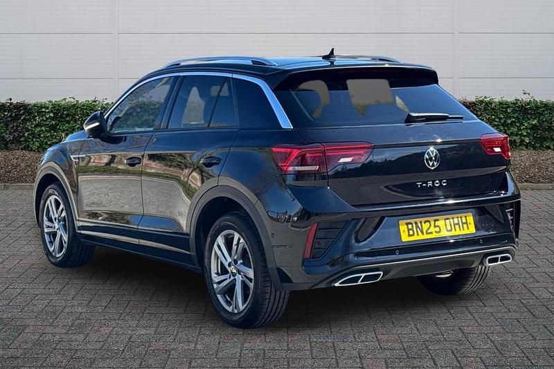 Used VW T-Roc R-line 150 HP (110 kW) 2025 Black SUV
