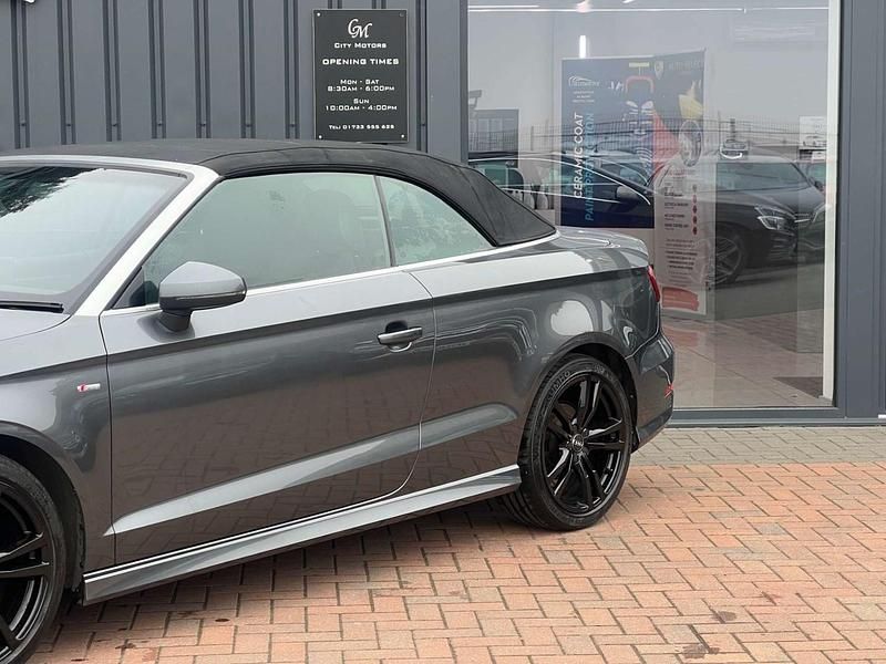 Used Audi A3 Cabriolet S-Line 150 HP (110 kW) 2015 Grey Cabriolet
