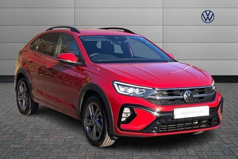 Red Used 2024 VW Taigo R-line SUV | £19,500 (Good price) - Image 1/4