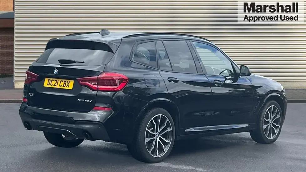 Used BMW X3 M Sport 190 HP (139 kW) 2021 Black SUV