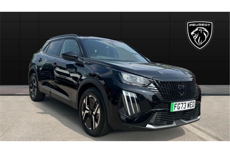 Black Used 2023 Peugeot e-2008 Allure SUV | £18,990 (Good price) - Image 1/4