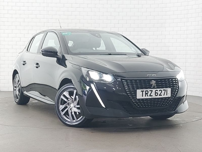 Black Used 2022 Peugeot 208 Active Premium Hatchback | £13,498 (Fair price) - Image 1/4