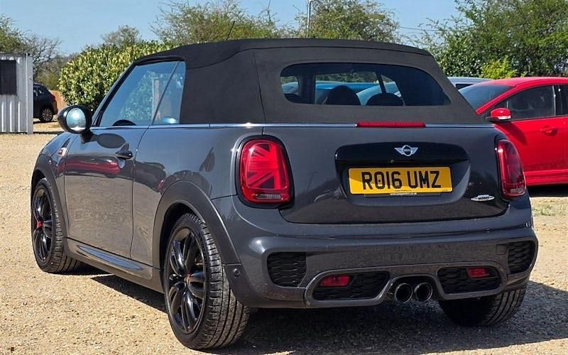 Used Mini John Cooper Works Cabriolet 231 HP (169 kW) 2016 Grey Cabriolet