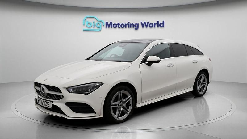 Used Mercedes CLA250e AMG Line Premium Plus 2022 White Sedan