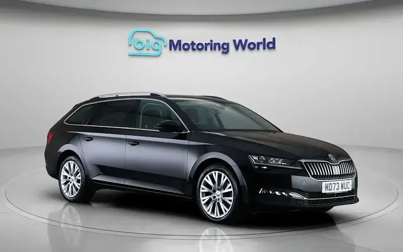 Used Skoda Superb SE L 200 HP (147 kW) 2023 Black Estate