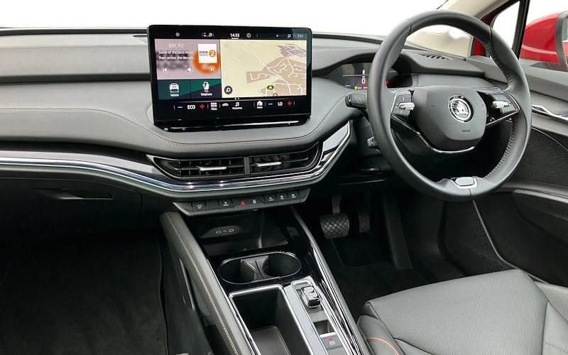 Used Skoda Enyaq iV ecoSuite 150 kW (204 HP) 2023 Red SUV