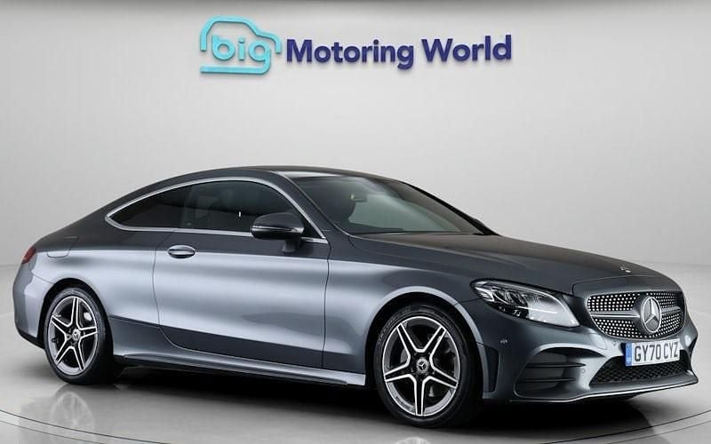 Used 2022 Mercedes C200 AMG line Coupe | £19,600 (Good price) - Image 1/4