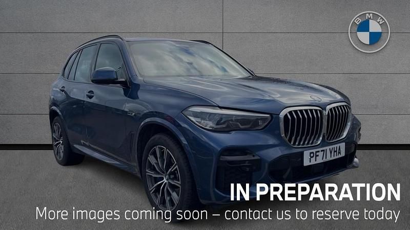 Used BMW X5 M Sport 389 HP (286 kW) 2022 Blue SUV