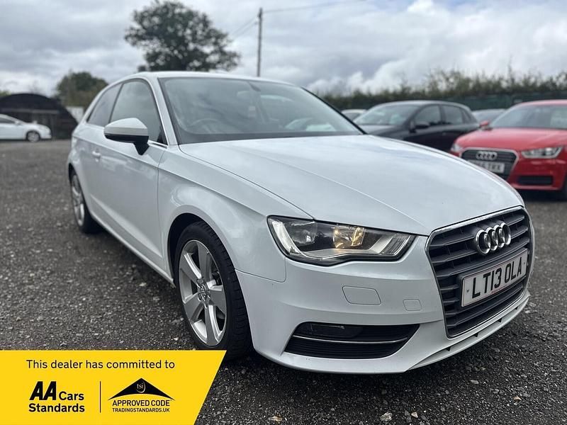 White Used 2013 Audi A3 Sport Hatchback | £5,095 (Fair price) - Image 1/4