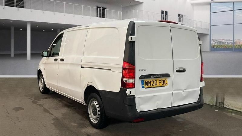 Used Mercedes Vito 136 HP (100 kW) 2020 White Van