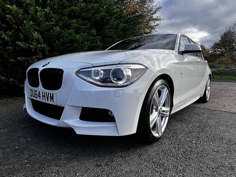 Used BMW 120 M Sport 2014 White Hatchback