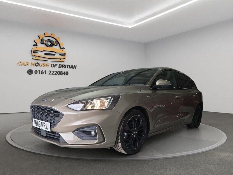 Silver Used 2019 Ford Focus ST-Line X Hatchback | £10,750 (Fair price) - Image 1/4