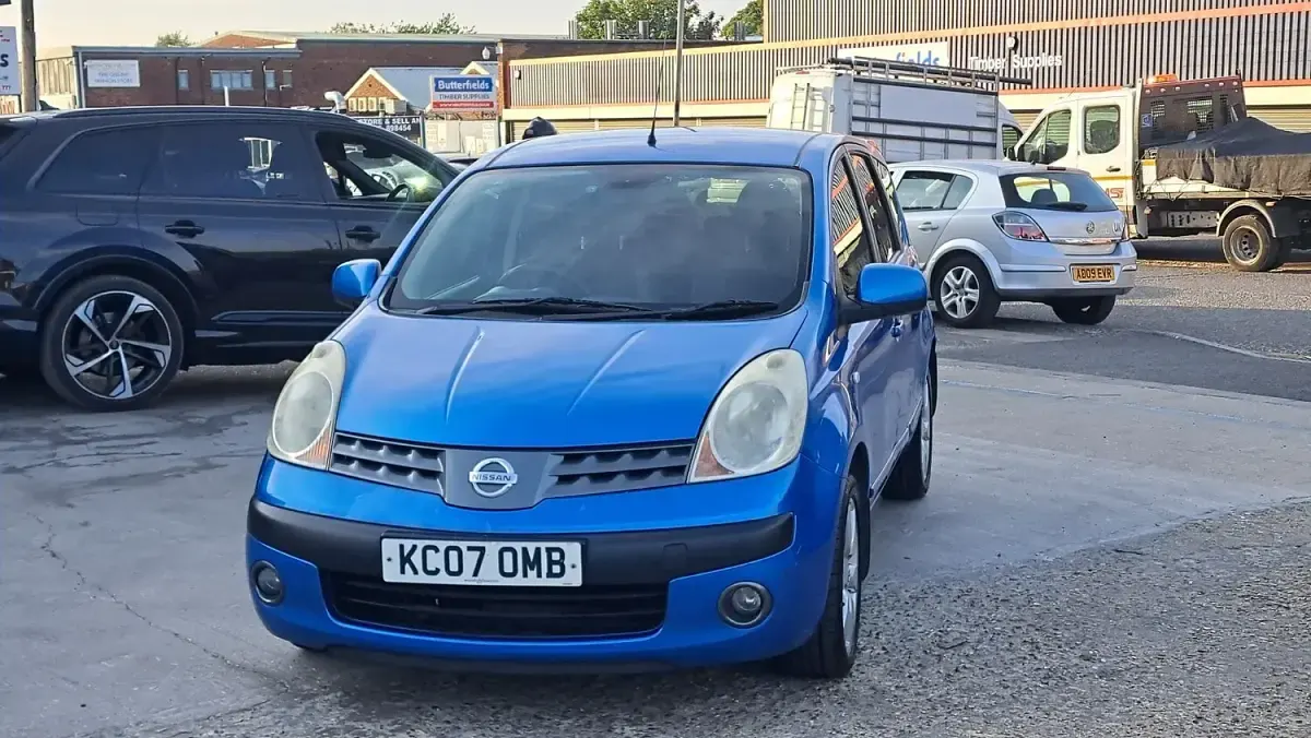 Used Nissan Note 2007 Blue Hatchback