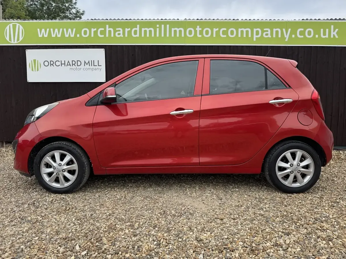 Used Kia Picanto 68 HP (50 kW) 2011 Red Hatchback