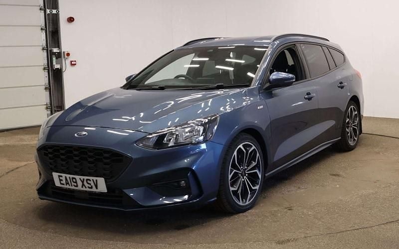 Used Ford Focus ST-Line X 150 HP (110 kW) 2019 Blue Estate