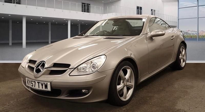 Silver Used 2007 Mercedes SLK350 Cabriolet | £3,995 (Good price) - Image 1/4