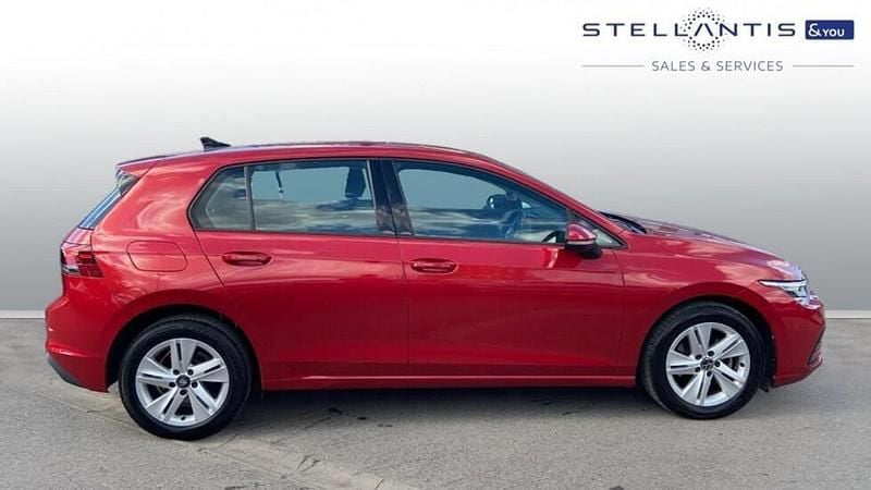 Red Used 2022 VW Golf VIII S Hatchback | £16,063 (Fair price) - Image 1/4
