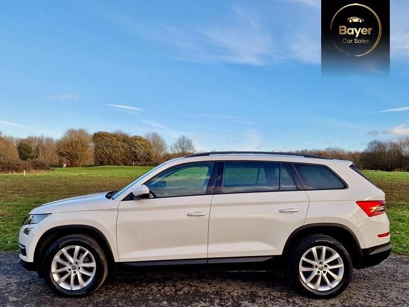 Used Skoda Kodiaq SE 150 HP (110 kW) 2021 White SUV