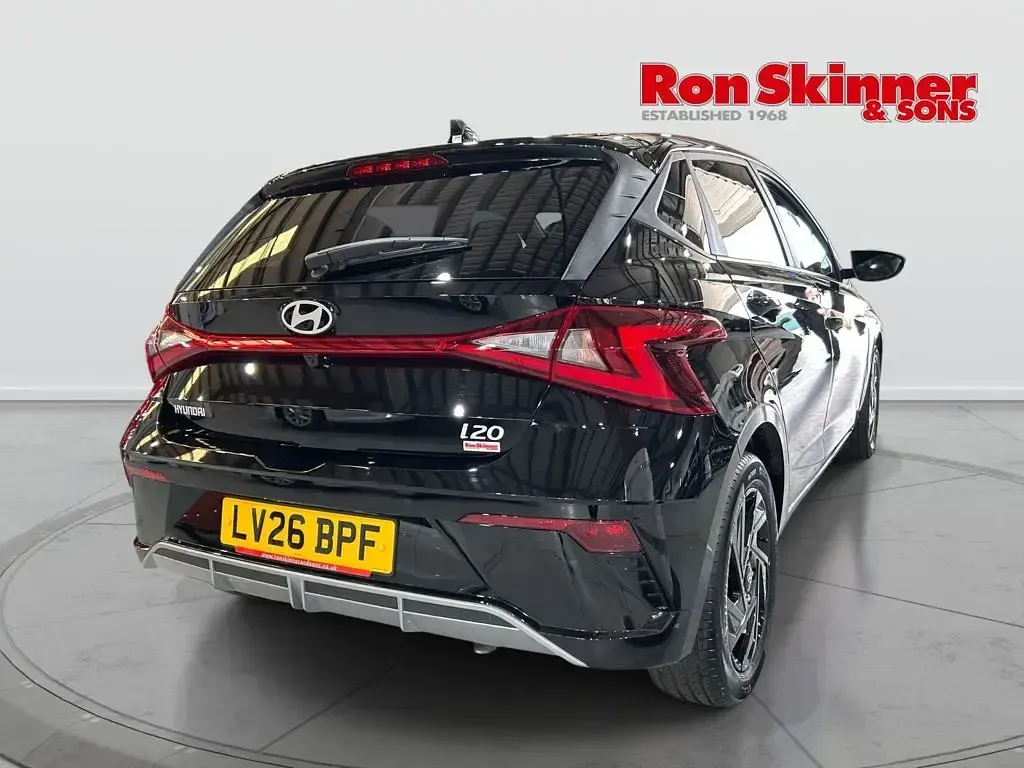 New Hyundai i20 Blackline 2026 Black Hatchback