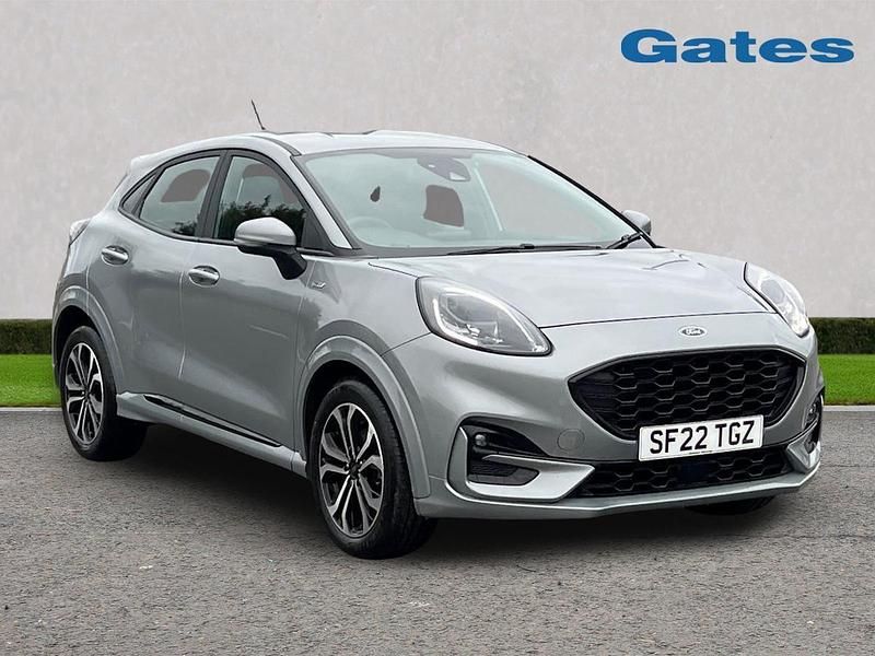 Silver Used 2022 Ford Puma Gen-E ST-Line Hatchback | £16,499 (Fair price) - Image 1/4
