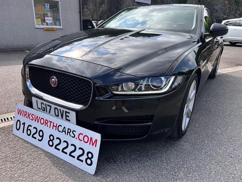 Black Used 2017 Jaguar XE Portfolio Sedan | £6,895 (Fair price) - Image 1/4
