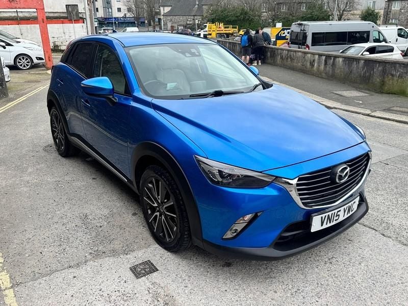 Used Mazda CX-3 Inclusive 105 HP (77 kW) 2015 Blue SUV