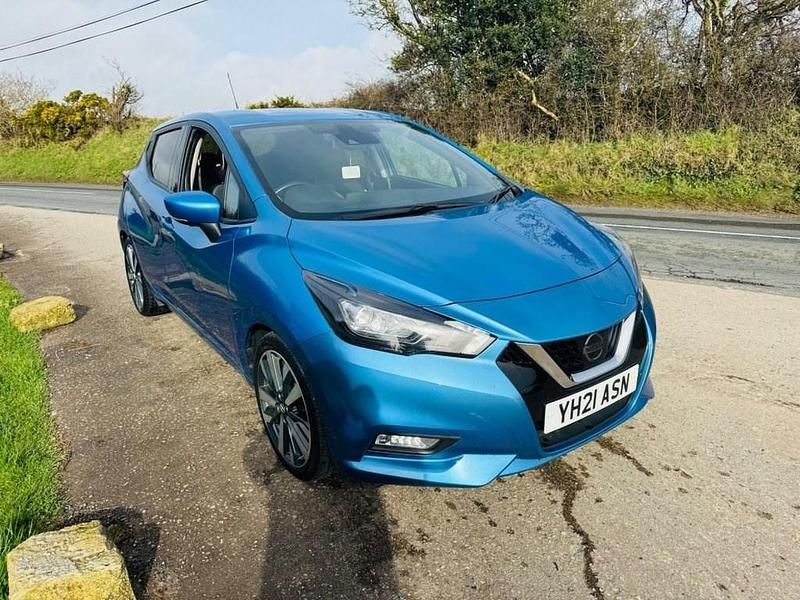 Used Nissan Micra S 92 HP (67 kW) 2021 Blue Hatchback
