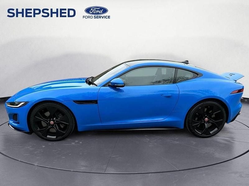 Used Jaguar F-Type S 450 HP (330 kW) 2021 Blue Coupe