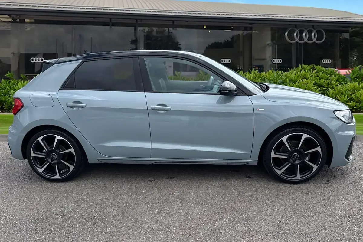 New Audi A1 Sportback Black Edition 2026 Grey Hatchback