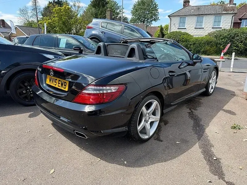 Used Mercedes SLK200 AMG 2015 Black Cabriolet